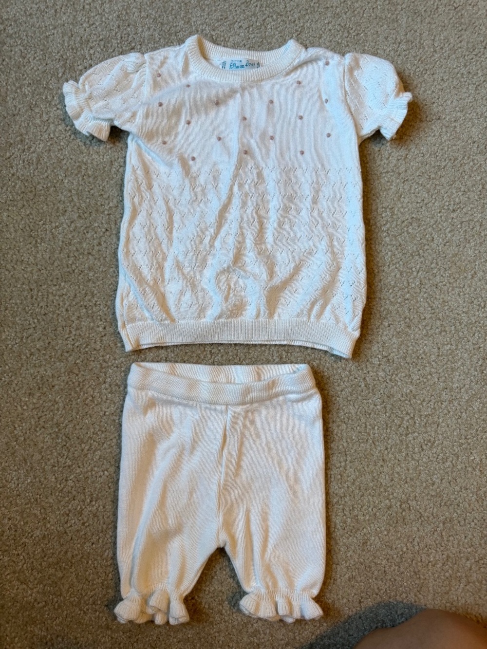 Feltman Brothers Top and Bottom Set size 18 mon/2t